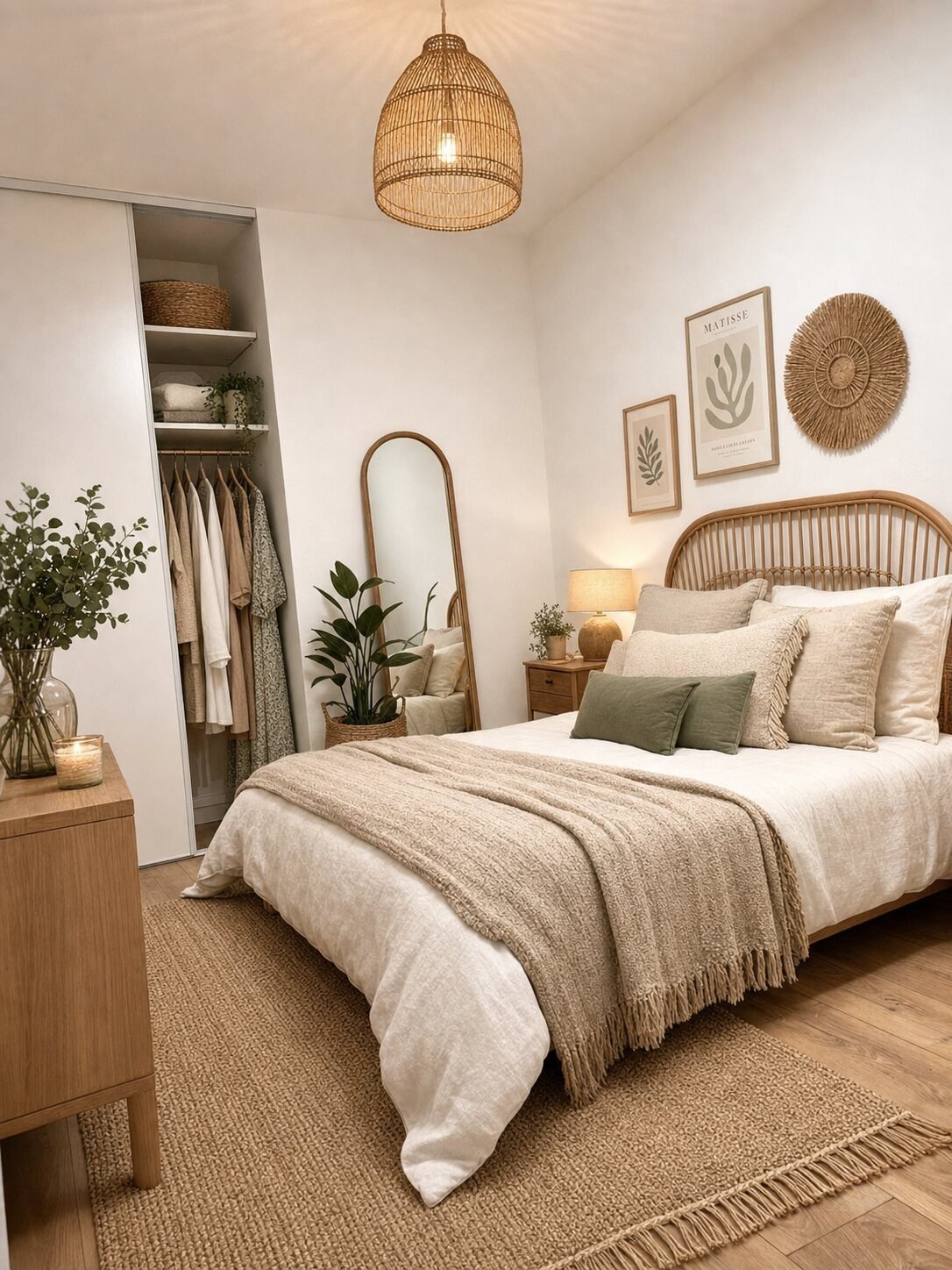 Renovated 3-room 42 m² + terrace, Virgiles