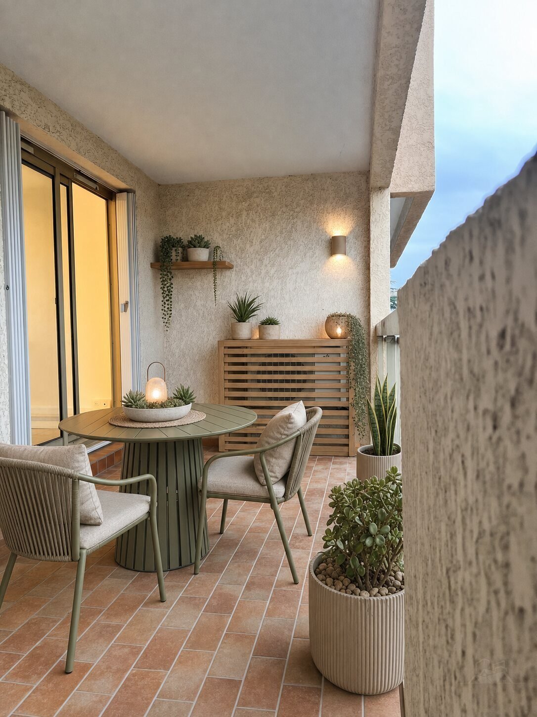 Renovated 3-room 42 m² + terrace, Virgiles