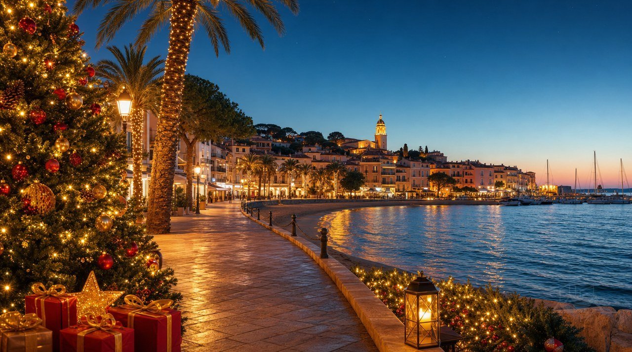 Weihnachten in Sainte-Maxime und die fêtes calendales der Provence